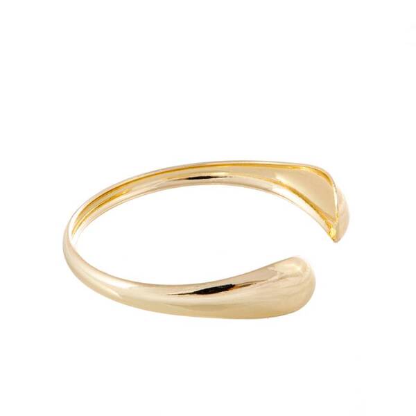Gold Half Circle Bracelet