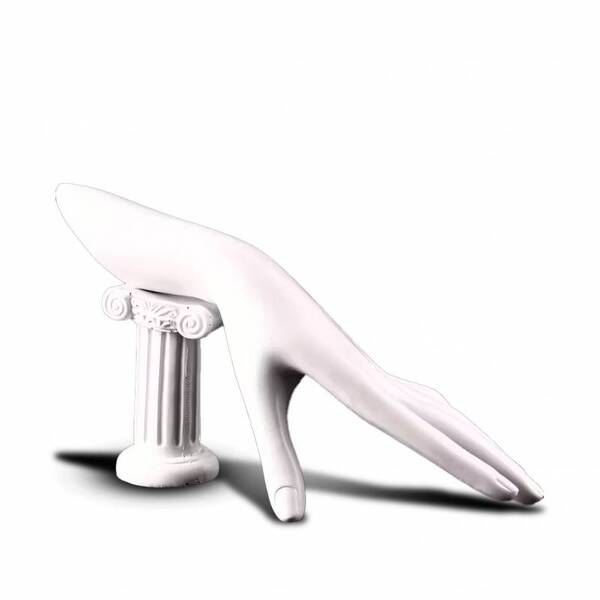 Bracelet/Ring Stand Hand White