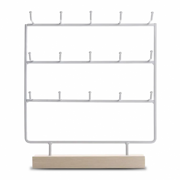 Bracelet/Ring Stand Metal Grey