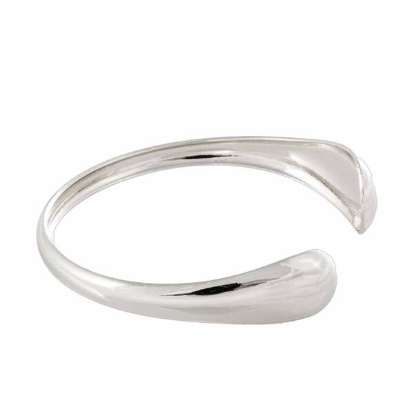 Silver Half Circle Bracelet