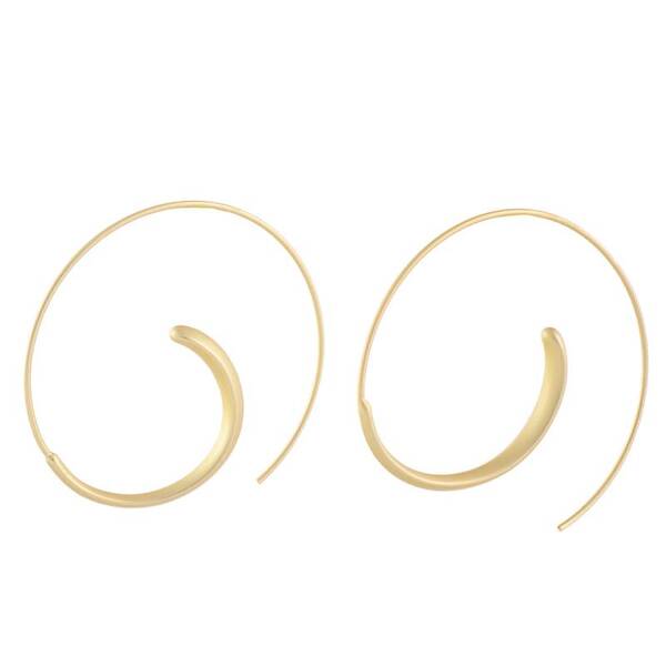 Snail Earrings Set in Gold Color